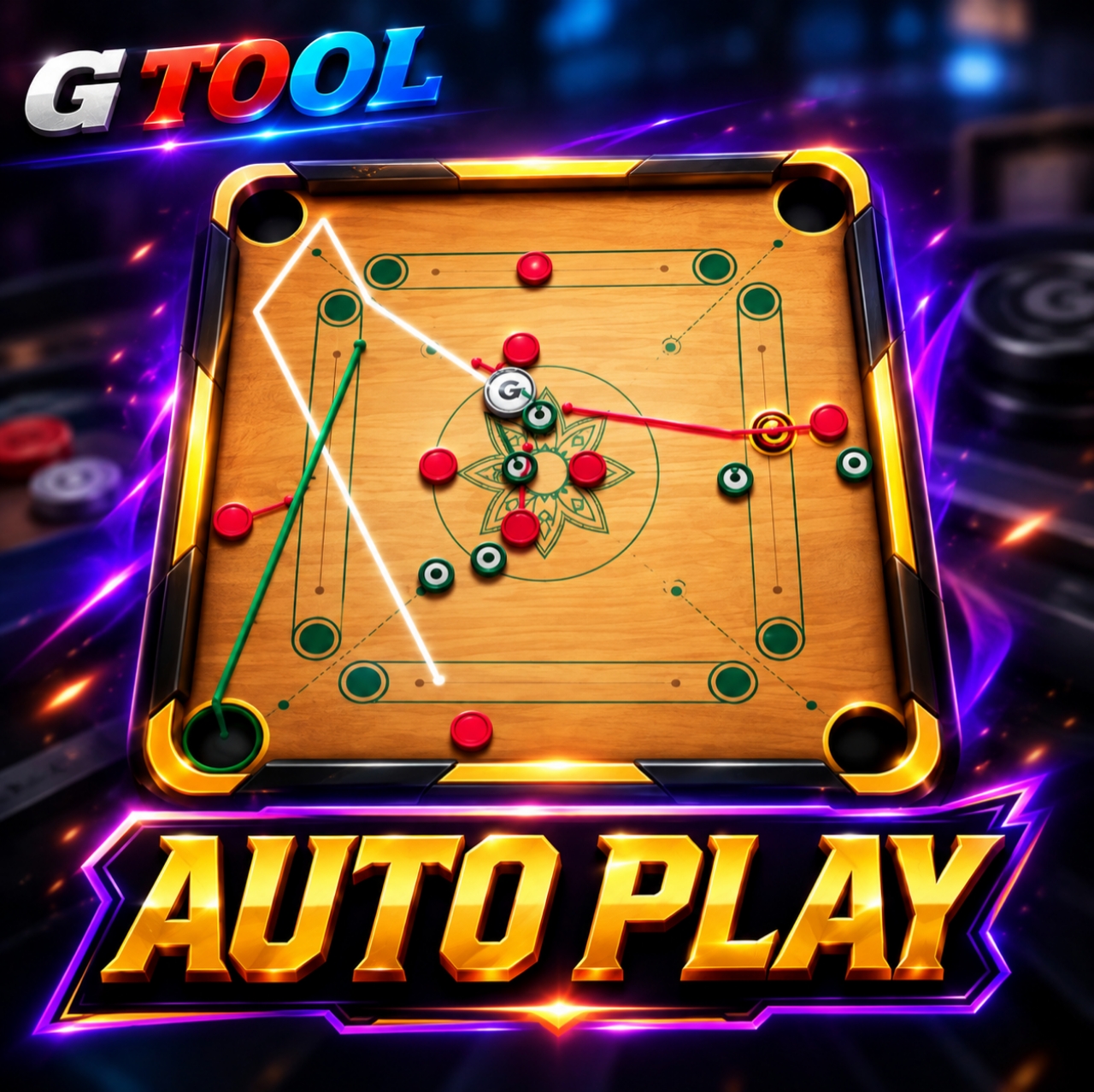 Carrom Auto Play